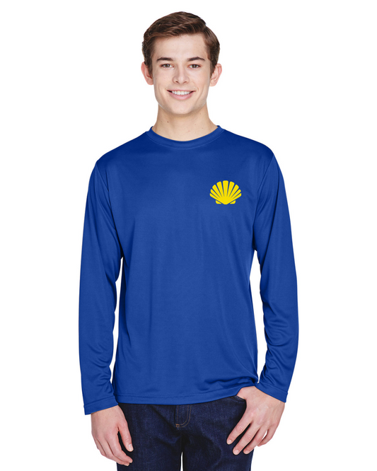 Buen Camino (Back) Performance Long Sleeve Shirt