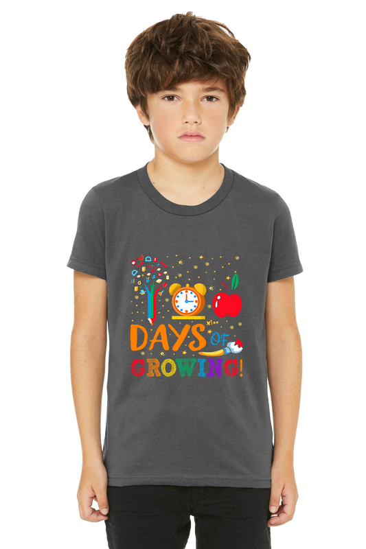 100 Days Of Growing Unisex Youth T-Shirt