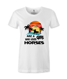Just Who Loves Horses - T-Shirt Just Who Loves Horses - T-Shirt