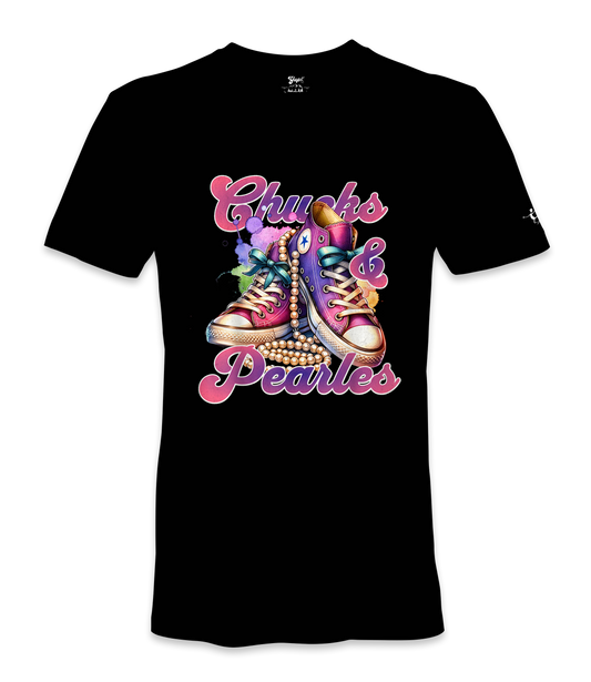 Chucks & Pearls - Unisex T-shirt
