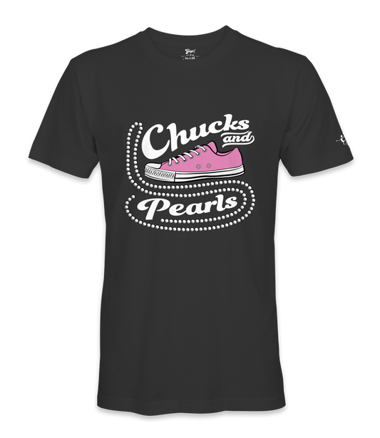 Chucks & Pearls - Unisex T-shirt