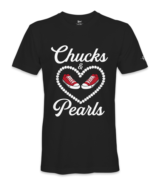 Chucks & Pearls - Unisex T-shirt