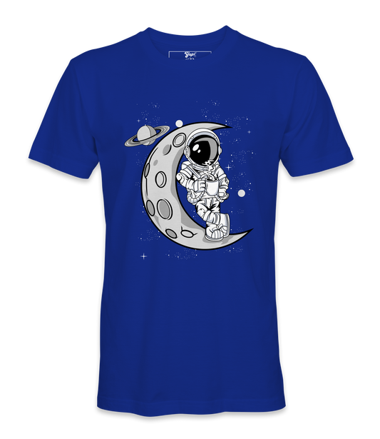 Astronaut On The Moon - T-Shirt