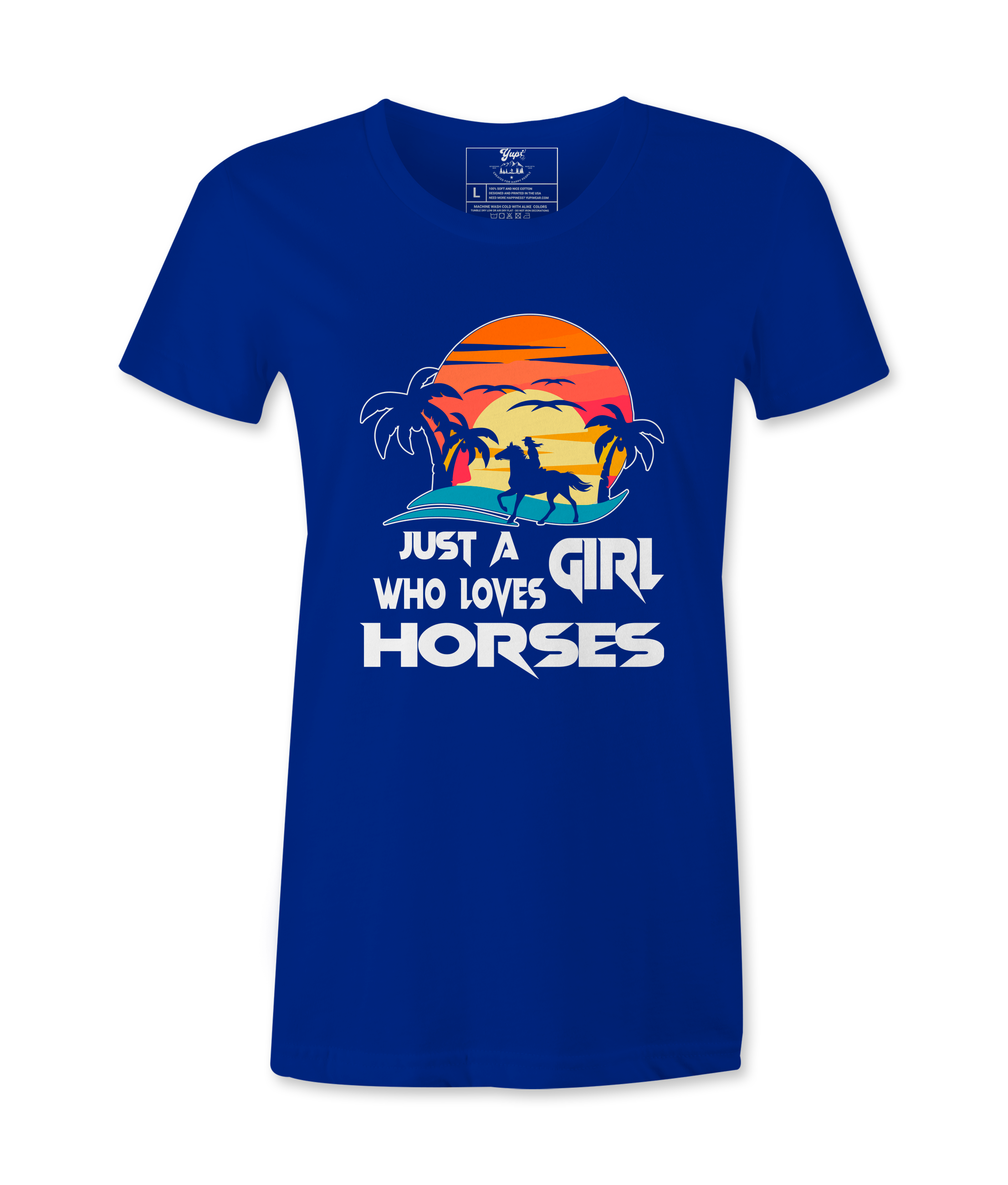 Just Who Loves Horses - T-Shirt Just Who Loves Horses - T-Shirt