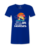 Just Who Loves Horses - T-Shirt Just Who Loves Horses - T-Shirt