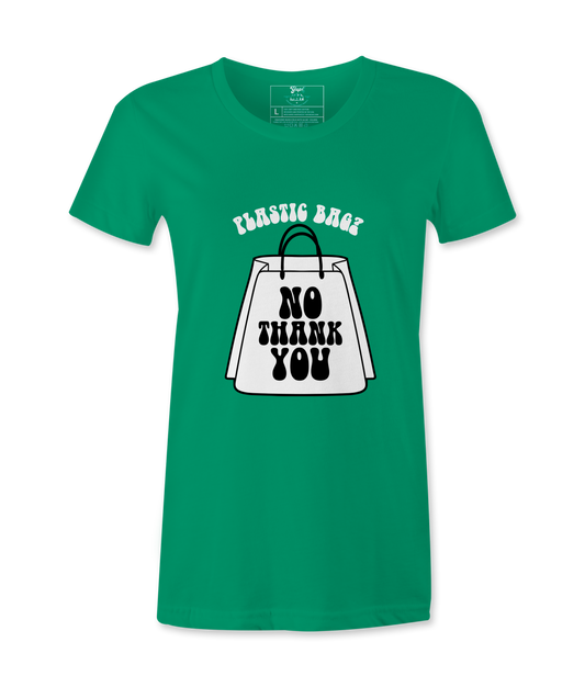 Plastic Bags No Thank You - T-shirt