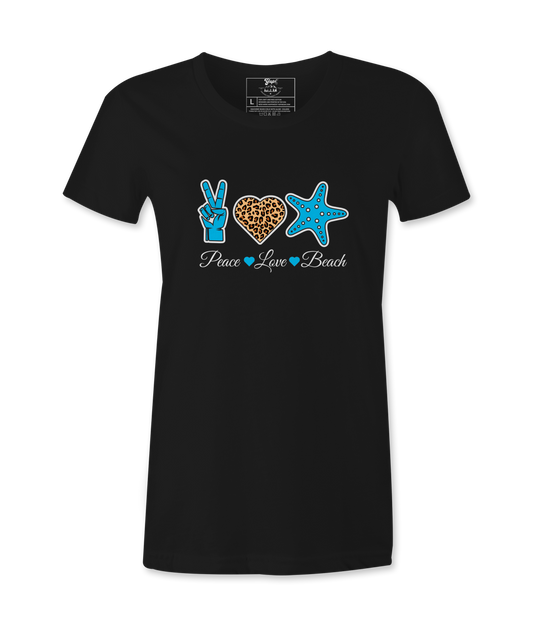 Peace Love Beach - T-shirt
