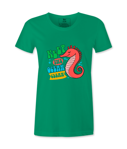 Keep The Ocean Clean - T-shirt