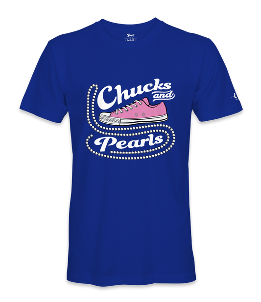 Chucks & Pearls - Unisex T-shirt