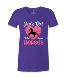 Just Who Loves Horses - T-Shirt Just Who Loves Horses - T-Shirt