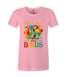 Just A Girl Who Loves Birds  Tshirt Just A Girl Who Loves Birds  Tshirt