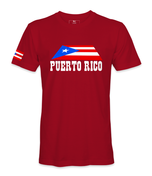 Puerto Rico Flag in Island T-shirt