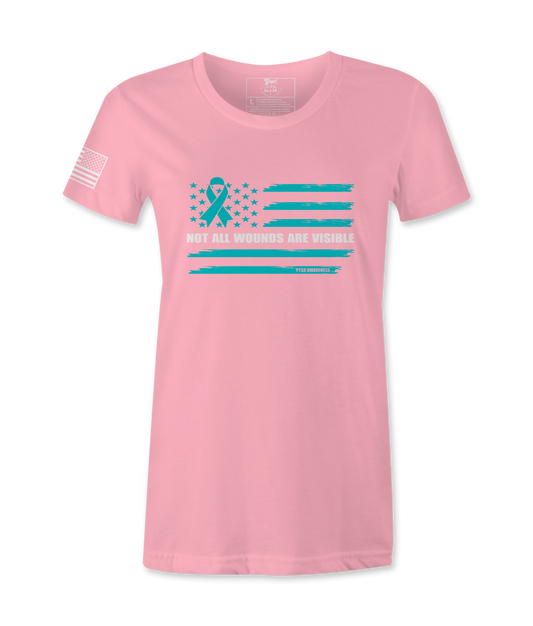 Not All Wounds Are Visible - Female T-Shirt