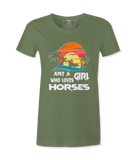 Just Who Loves Horses - T-Shirt Just Who Loves Horses - T-Shirt