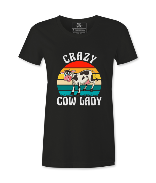 Crazy Cow Lady - T-Shirt