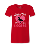Just Who Loves Horses - T-Shirt Just Who Loves Horses - T-Shirt