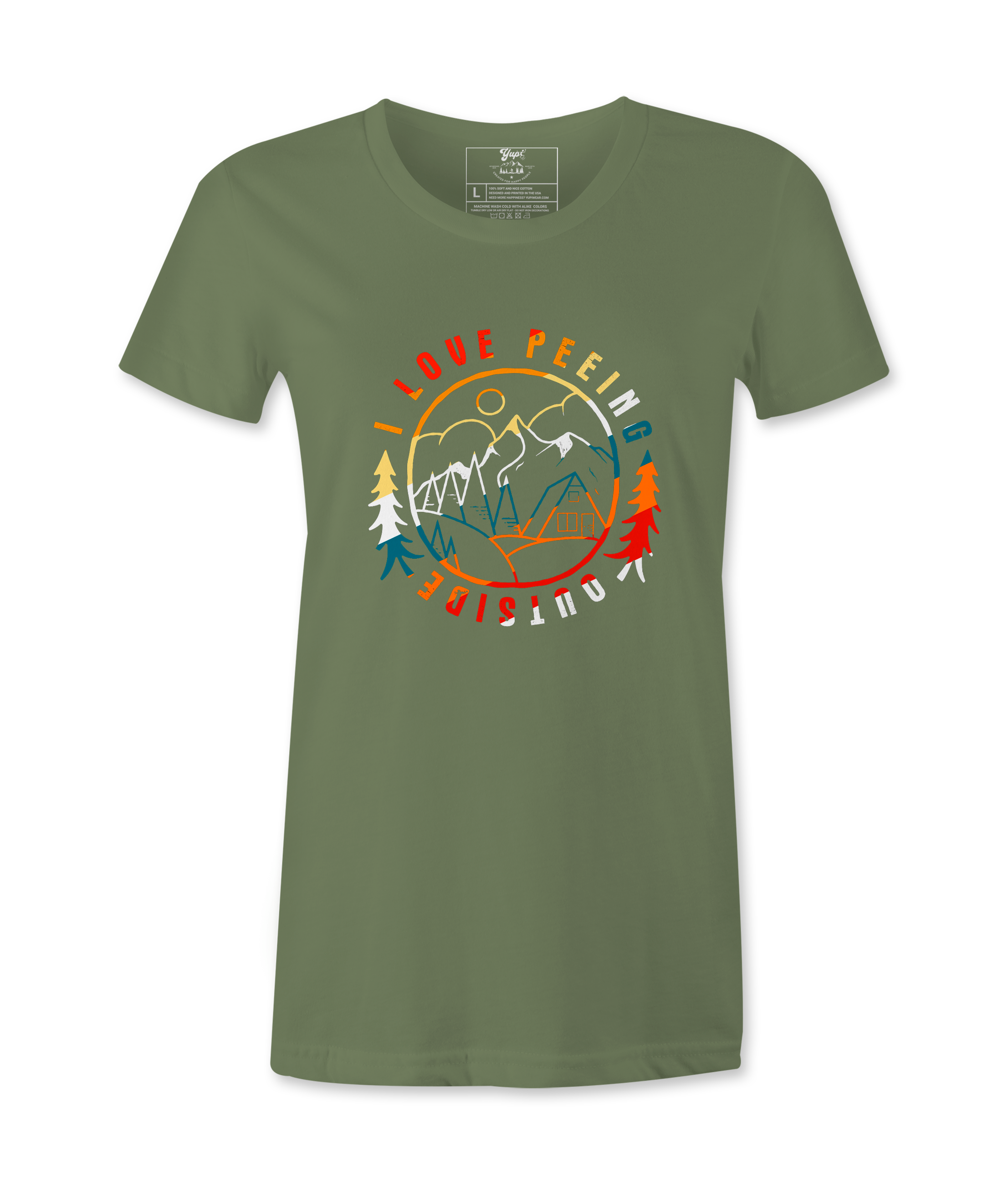 I Love Peeing Outside - T-shirt I Love Peeing Outside - T-shirt