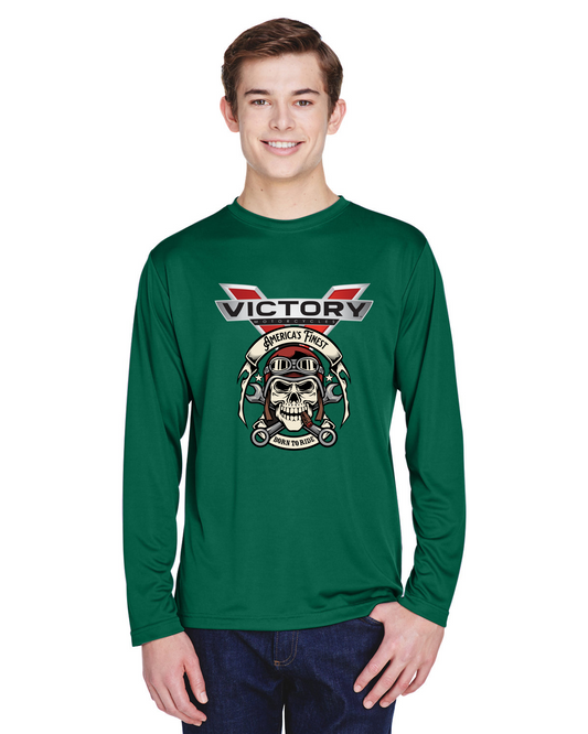 Victory Born to Ride Performance Long Sleeve Shirt
