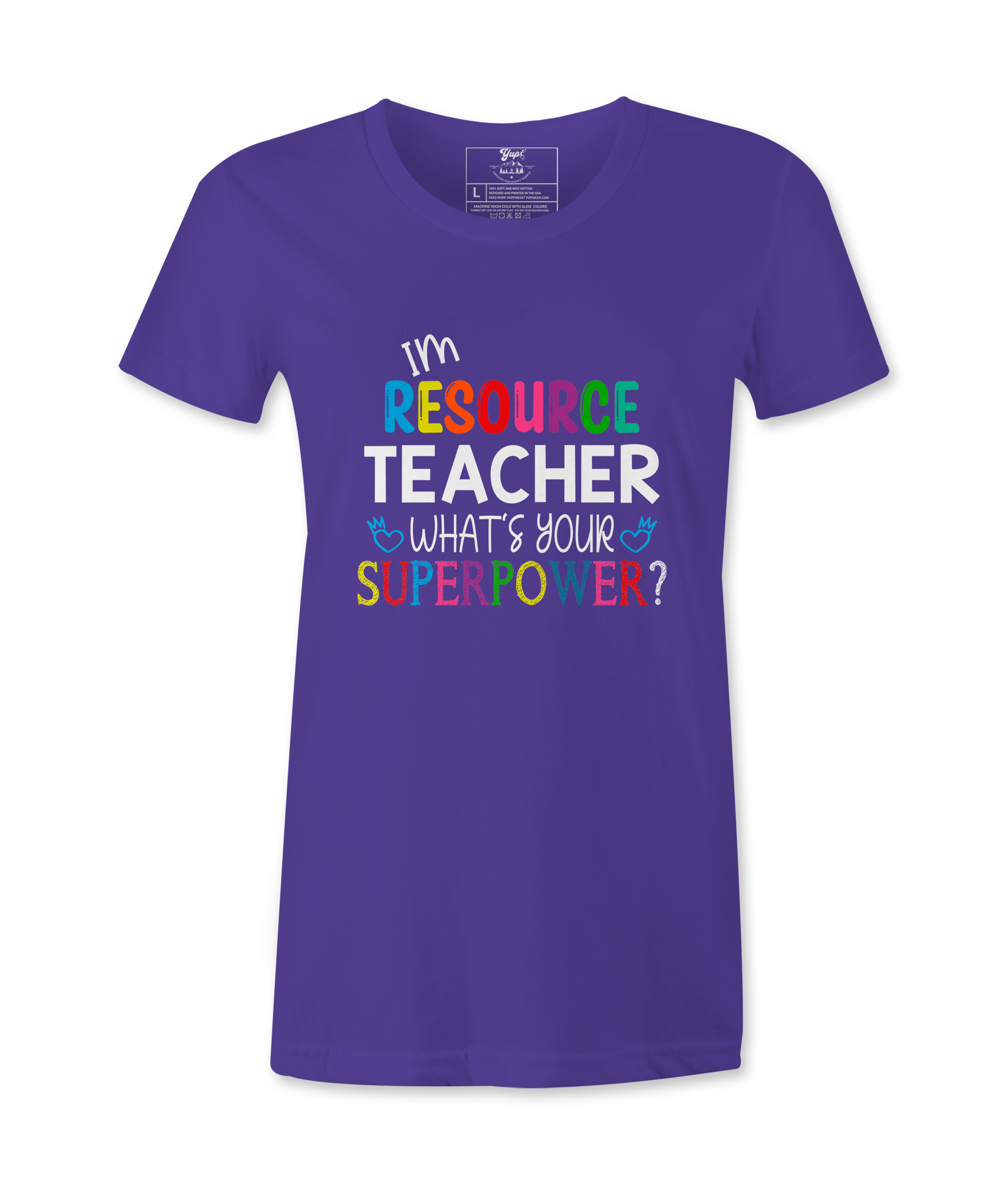 I'M Resource Teacher - T-shirt I'M Resource Teacher - T-shirt