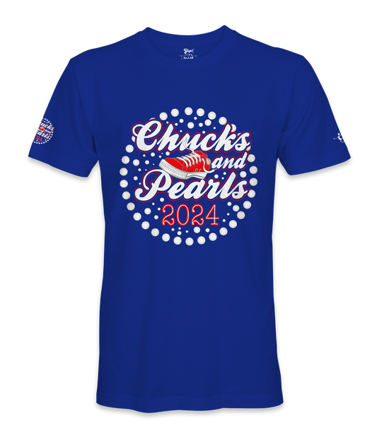 Chucks & Pearls - Unisex T-shirt