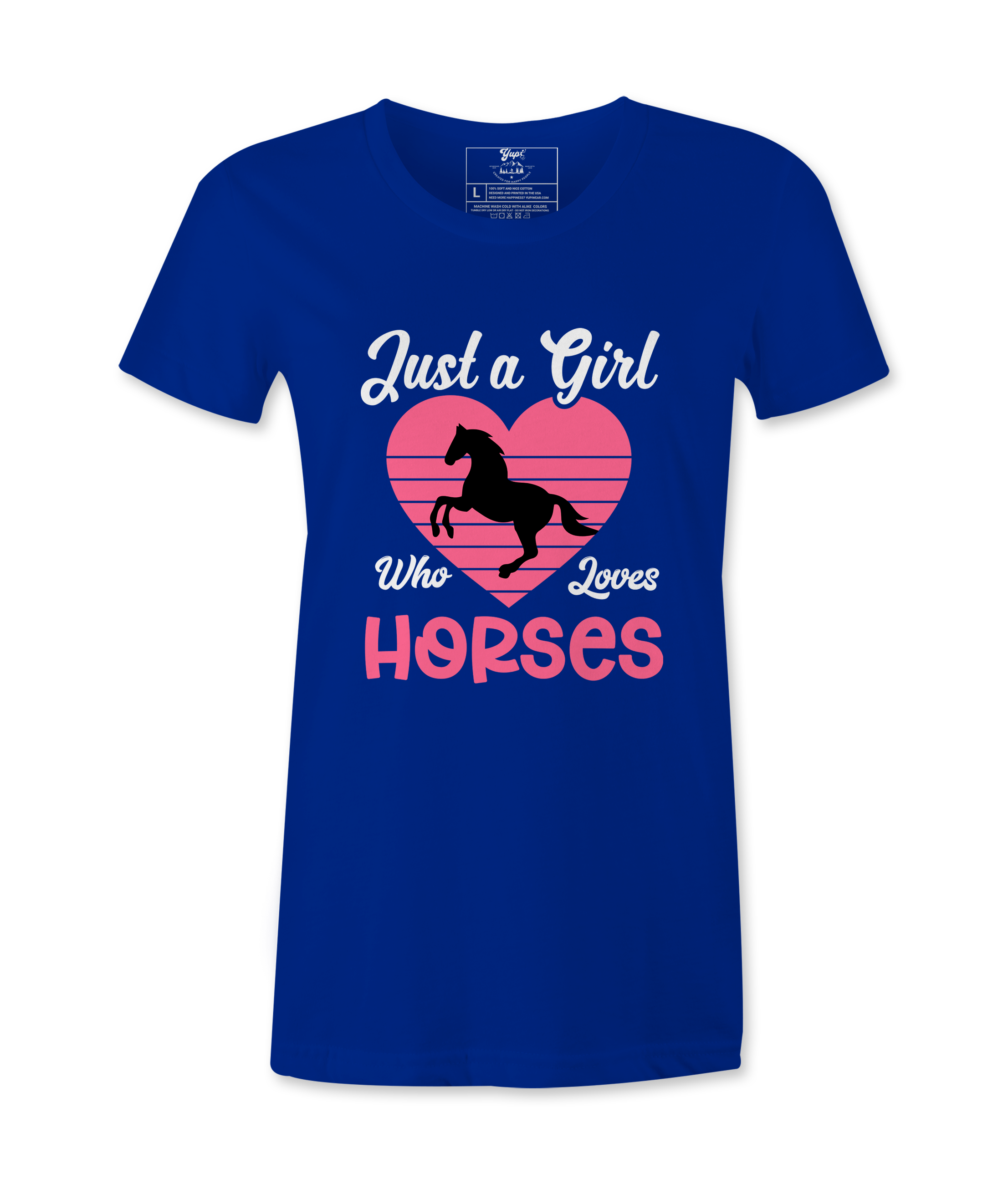 Just Who Loves Horses - T-Shirt Just Who Loves Horses - T-Shirt