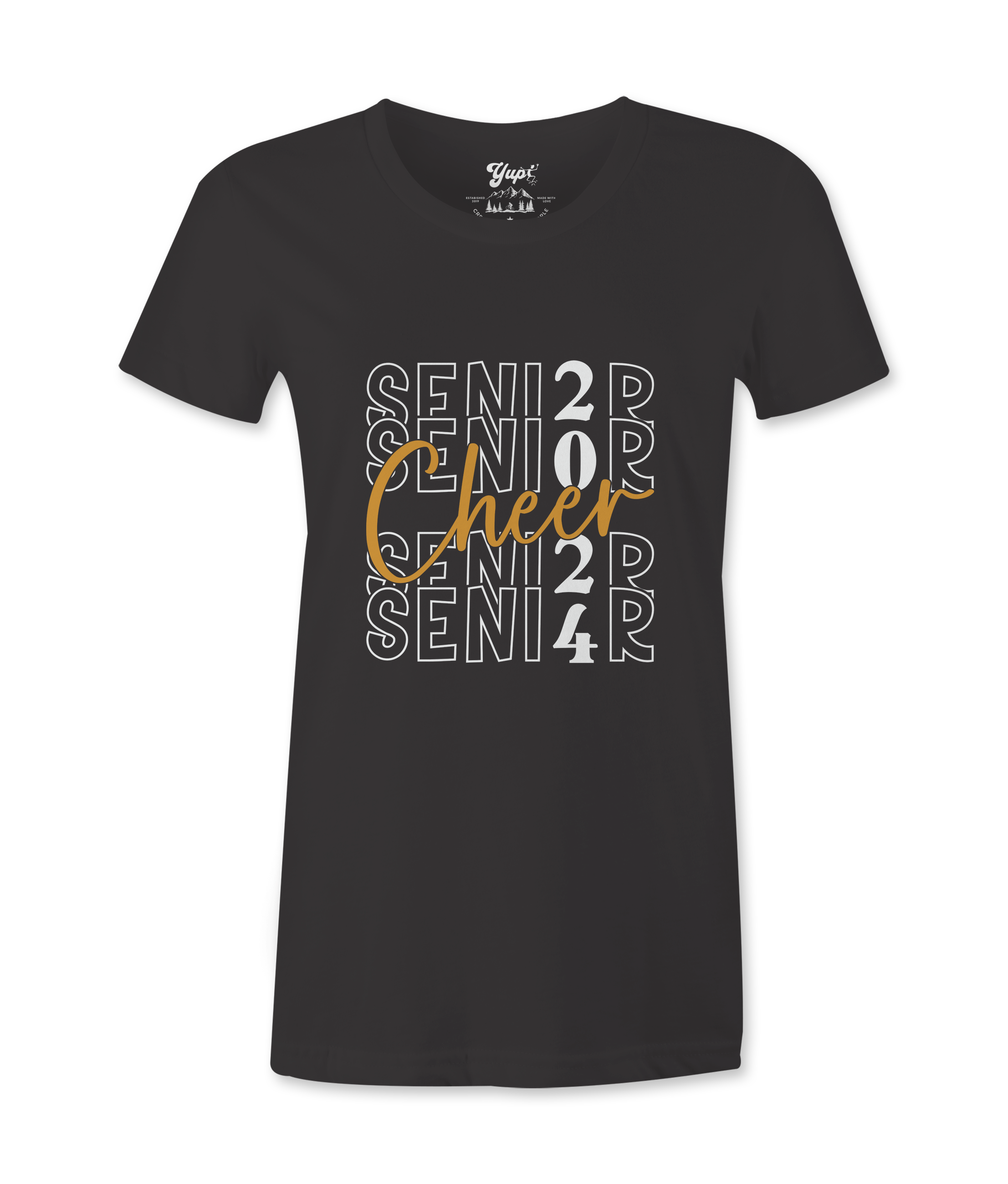 Cheer  Senior  2024 Female t-shirt Cheer  Senior  2024 Female t-shirt