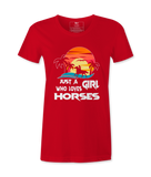 Just Who Loves Horses - T-Shirt Just Who Loves Horses - T-Shirt