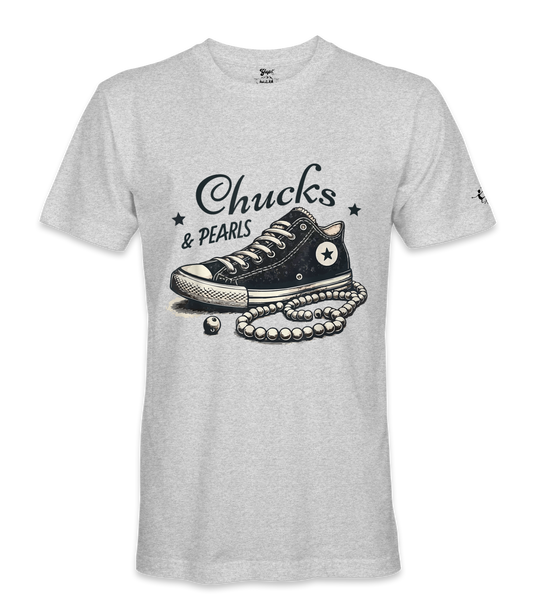 Chucks & Pearls - Unisex T-shirt