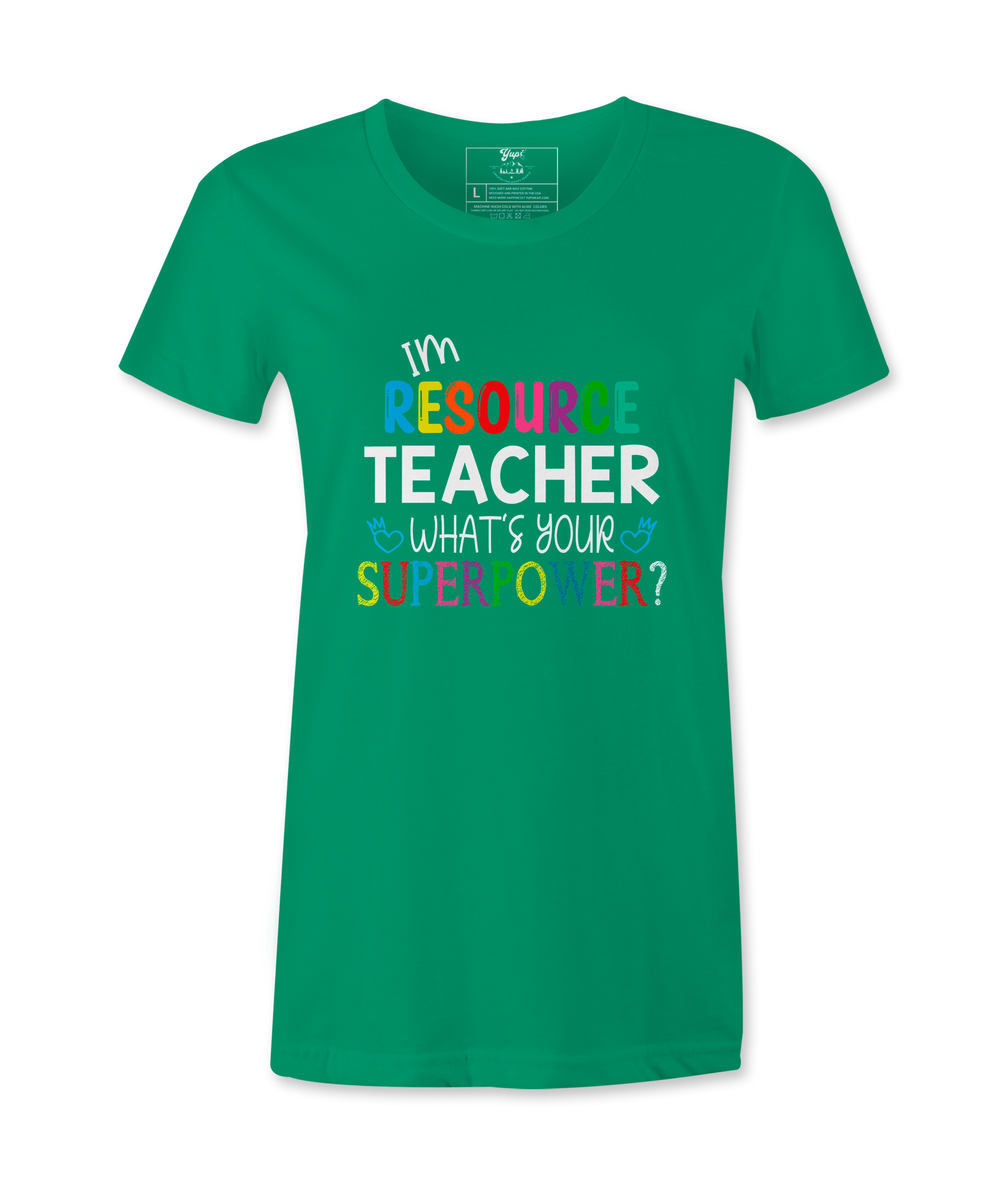 I'M Resource Teacher - T-shirt I'M Resource Teacher - T-shirt
