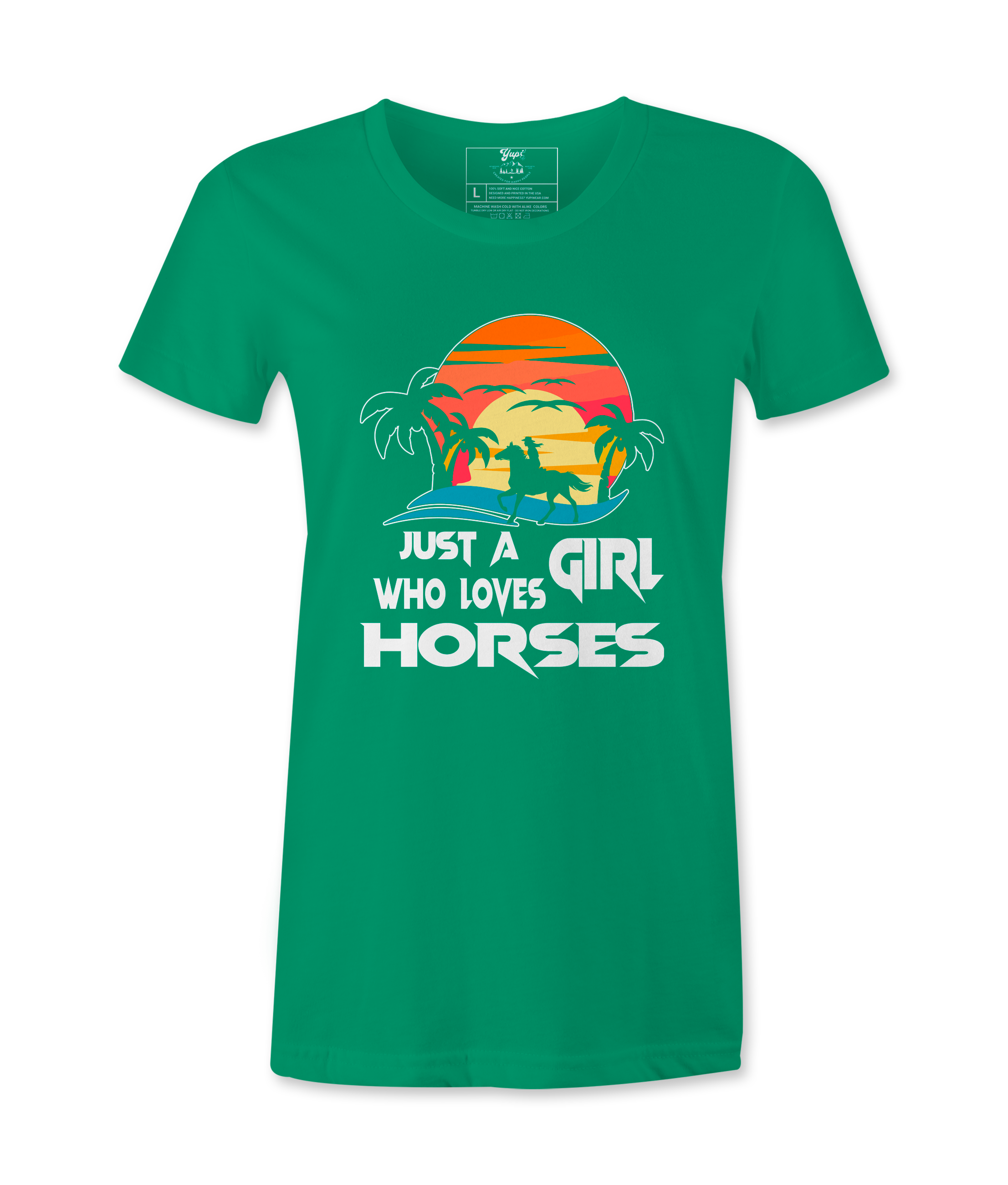 Just Who Loves Horses - T-Shirt Just Who Loves Horses - T-Shirt