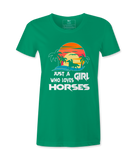 Just Who Loves Horses - T-Shirt Just Who Loves Horses - T-Shirt