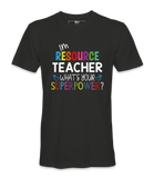 I'M Resource Teacher - T-shirt I'M Resource Teacher - T-shirt