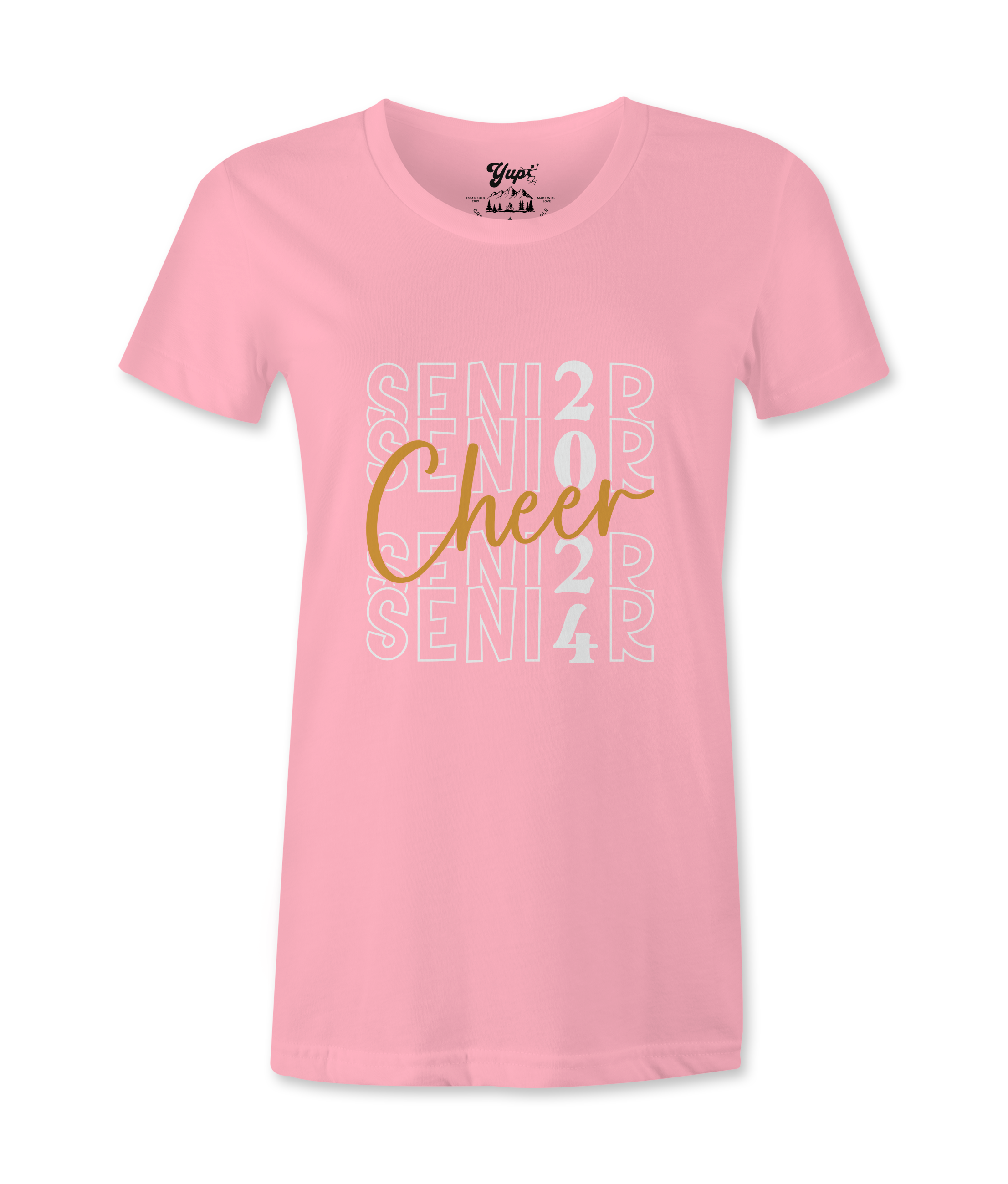 Cheer  Senior  2024 Female t-shirt Cheer  Senior  2024 Female t-shirt