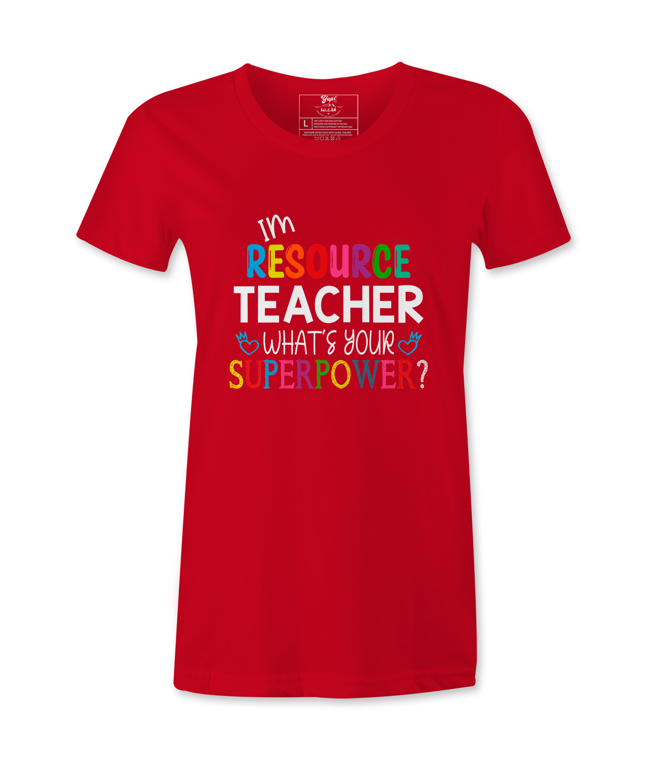 I'M Resource Teacher - T-shirt I'M Resource Teacher - T-shirt