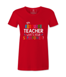 I'M Resource Teacher - T-shirt I'M Resource Teacher - T-shirt