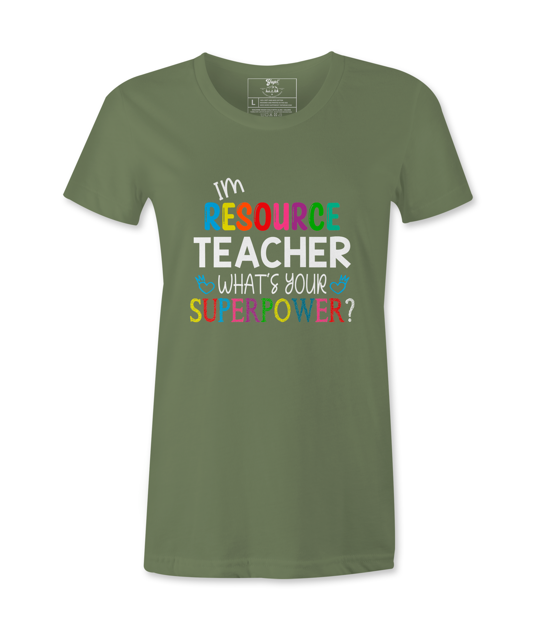 I'M Resource Teacher - T-shirt I'M Resource Teacher - T-shirt