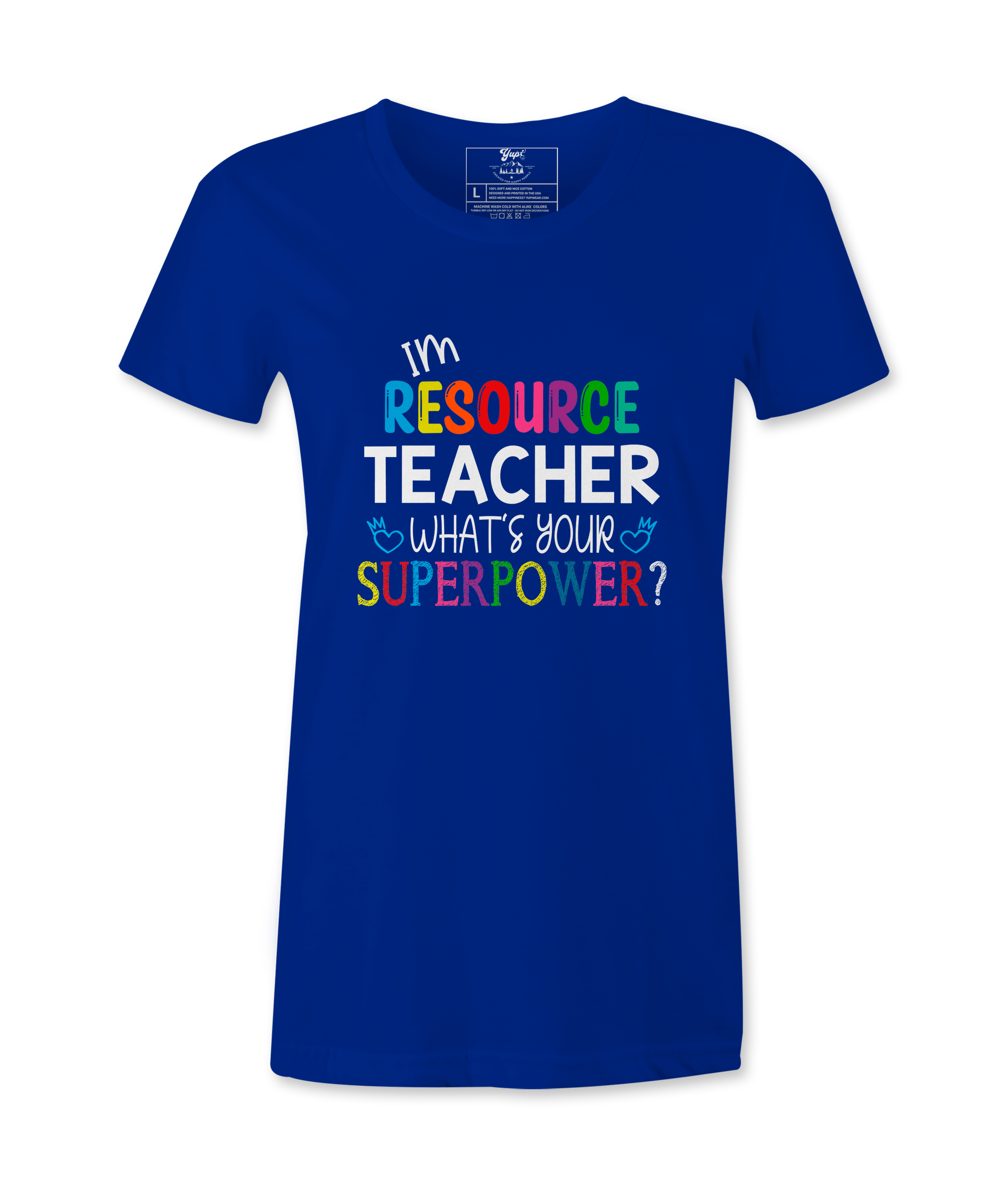 I'M Resource Teacher - T-shirt I'M Resource Teacher - T-shirt