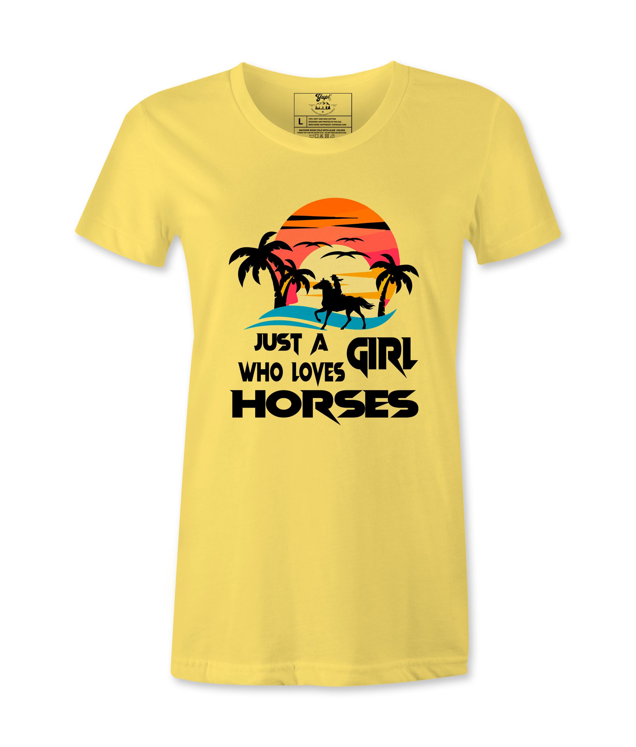 Just Who Loves Horses - T-Shirt Just Who Loves Horses - T-Shirt