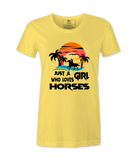 Just Who Loves Horses - T-Shirt Just Who Loves Horses - T-Shirt