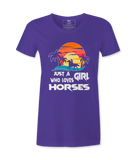 Just Who Loves Horses - T-Shirt Just Who Loves Horses - T-Shirt