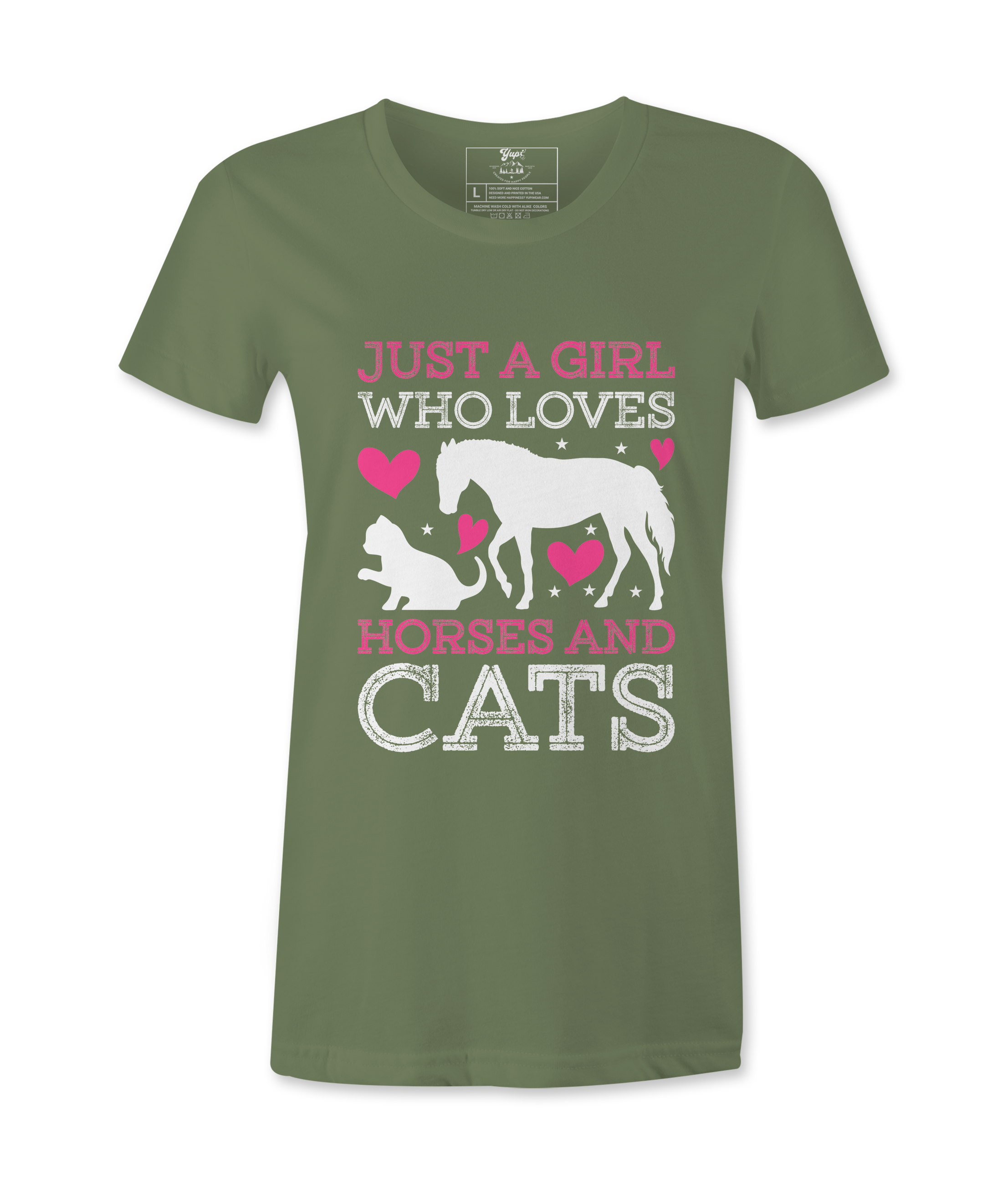 Just A Girl Who Loves - T-Shirt Just A Girl Who Loves - T-Shirt
