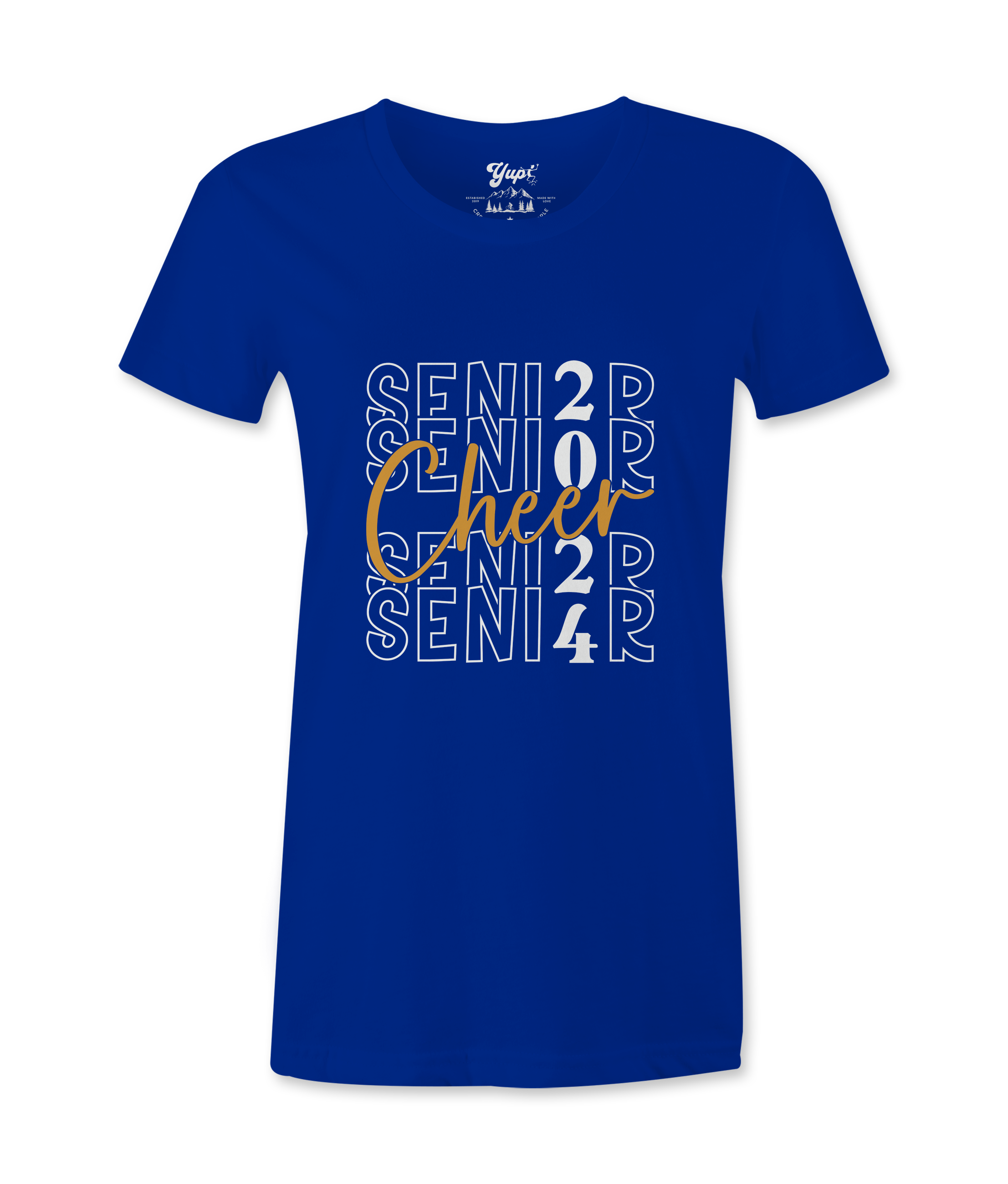 Cheer  Senior  2024 Female t-shirt Cheer  Senior  2024 Female t-shirt