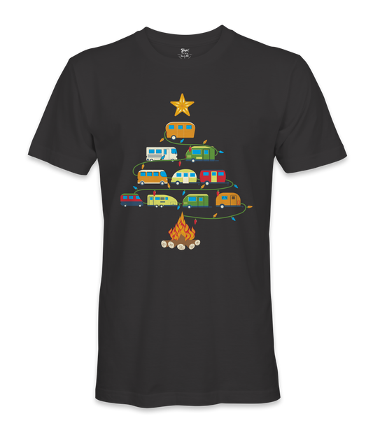 Camper Christmas Tree - RV Life - T-shirt