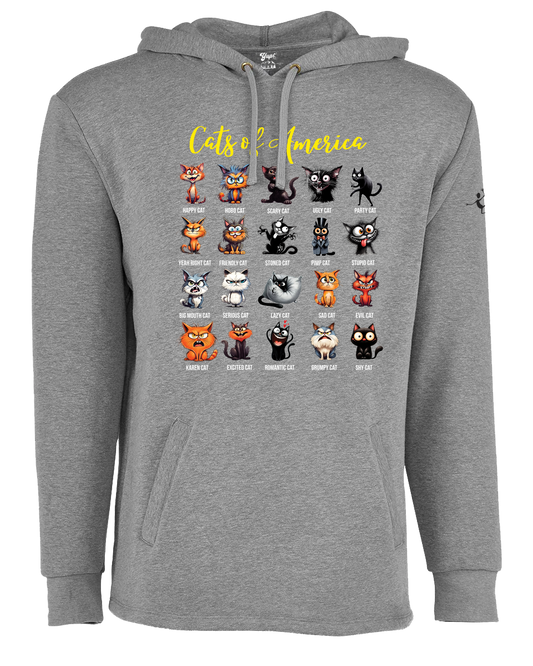 Cats Of America - Hoodie