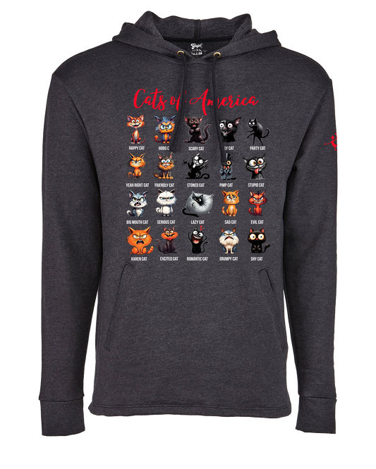 Cats Of America - Hoodie