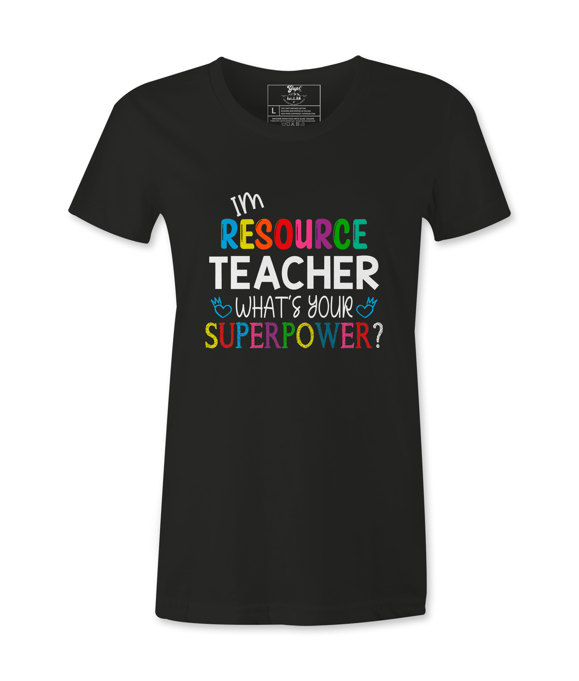 I'M Resource Teacher - T-shirt I'M Resource Teacher - T-shirt
