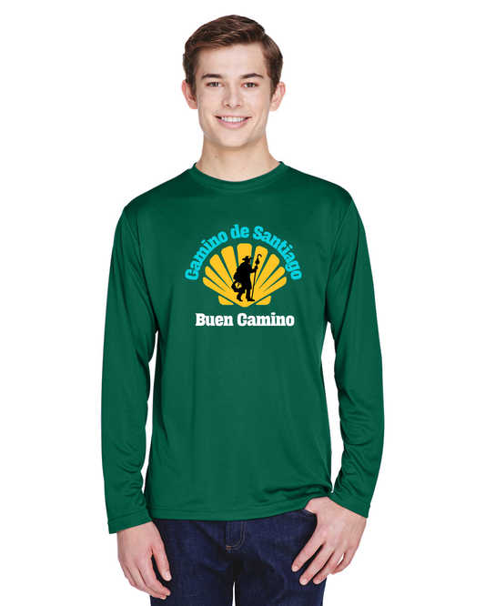 Camino de Santiago - Buen Camino Performance Long Sleeve Shirt