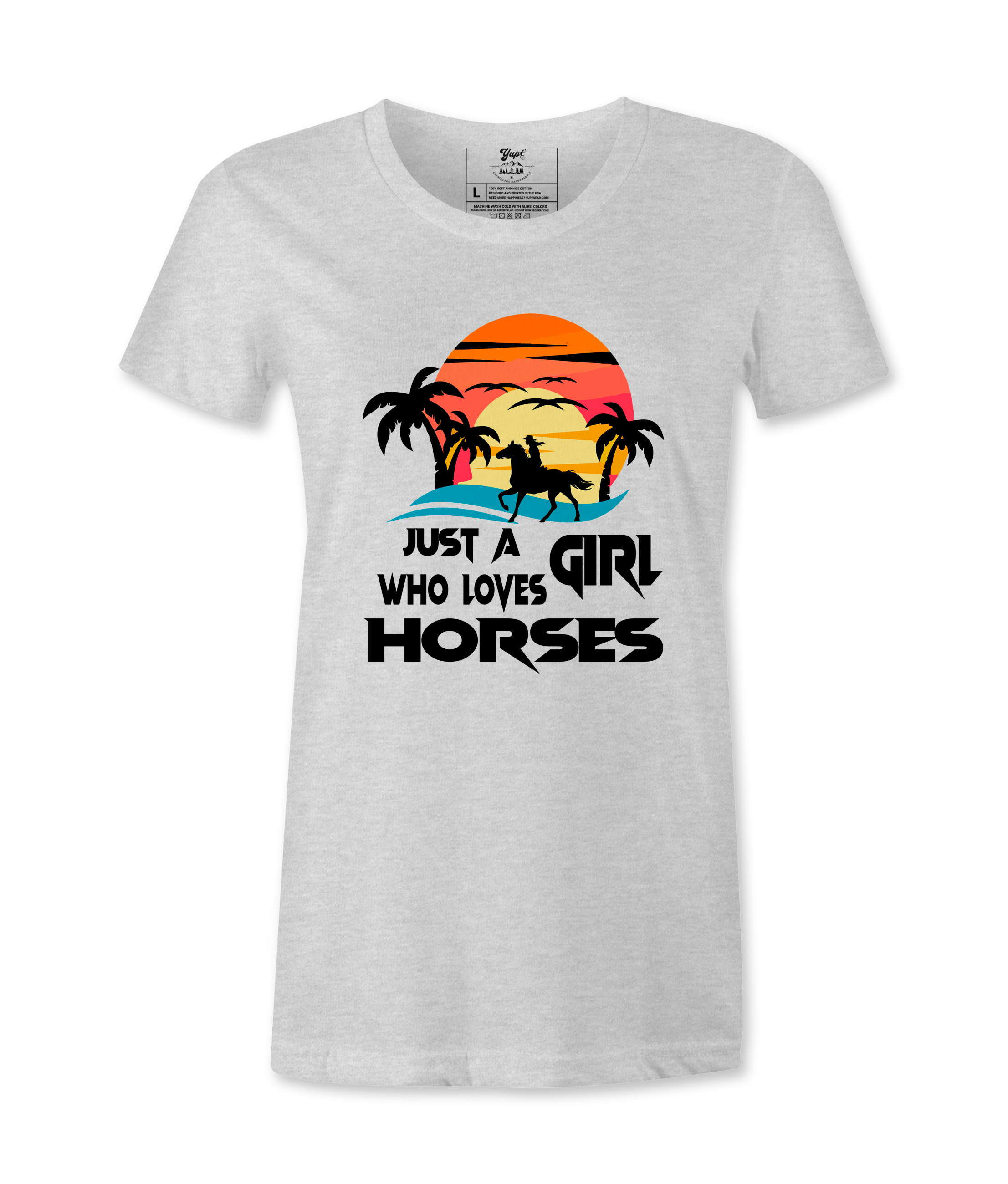 Just Who Loves Horses - T-Shirt Just Who Loves Horses - T-Shirt
