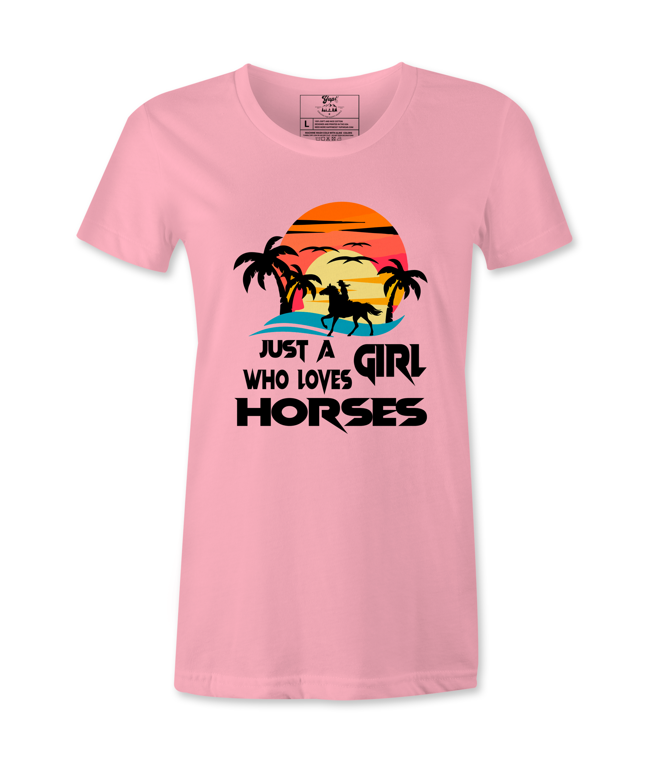 Just Who Loves Horses - T-Shirt Just Who Loves Horses - T-Shirt