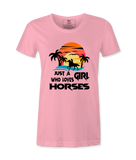 Just Who Loves Horses - T-Shirt Just Who Loves Horses - T-Shirt